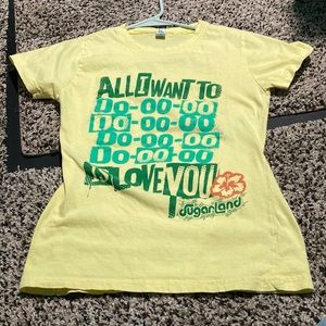 Sugarland concert tee